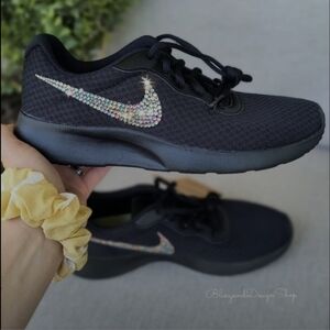 Swarovski nikes size 7.5